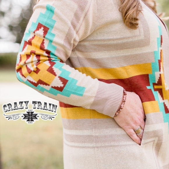 BUFFALO TRAIL CARDIGAN - Picture 3 of 3